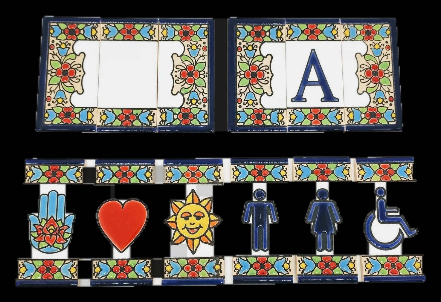 Letras y números Ceralisa, pieza 3