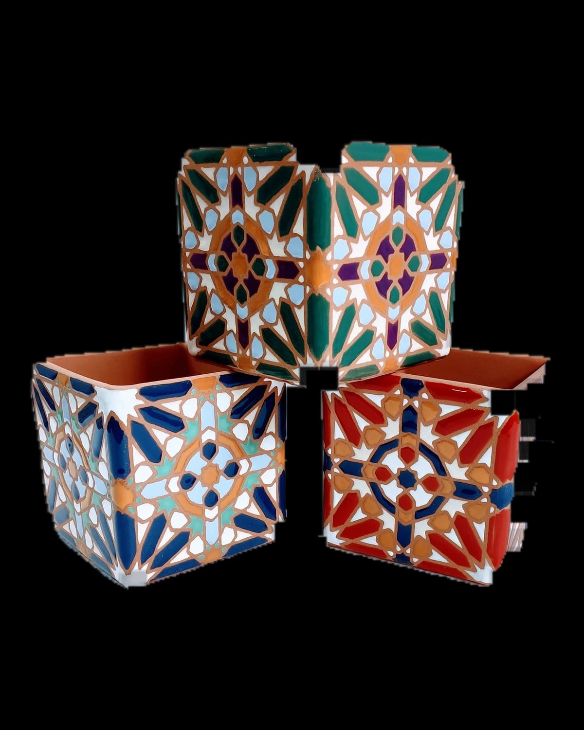 Maceteros de cerámica artesanal Ceralisa