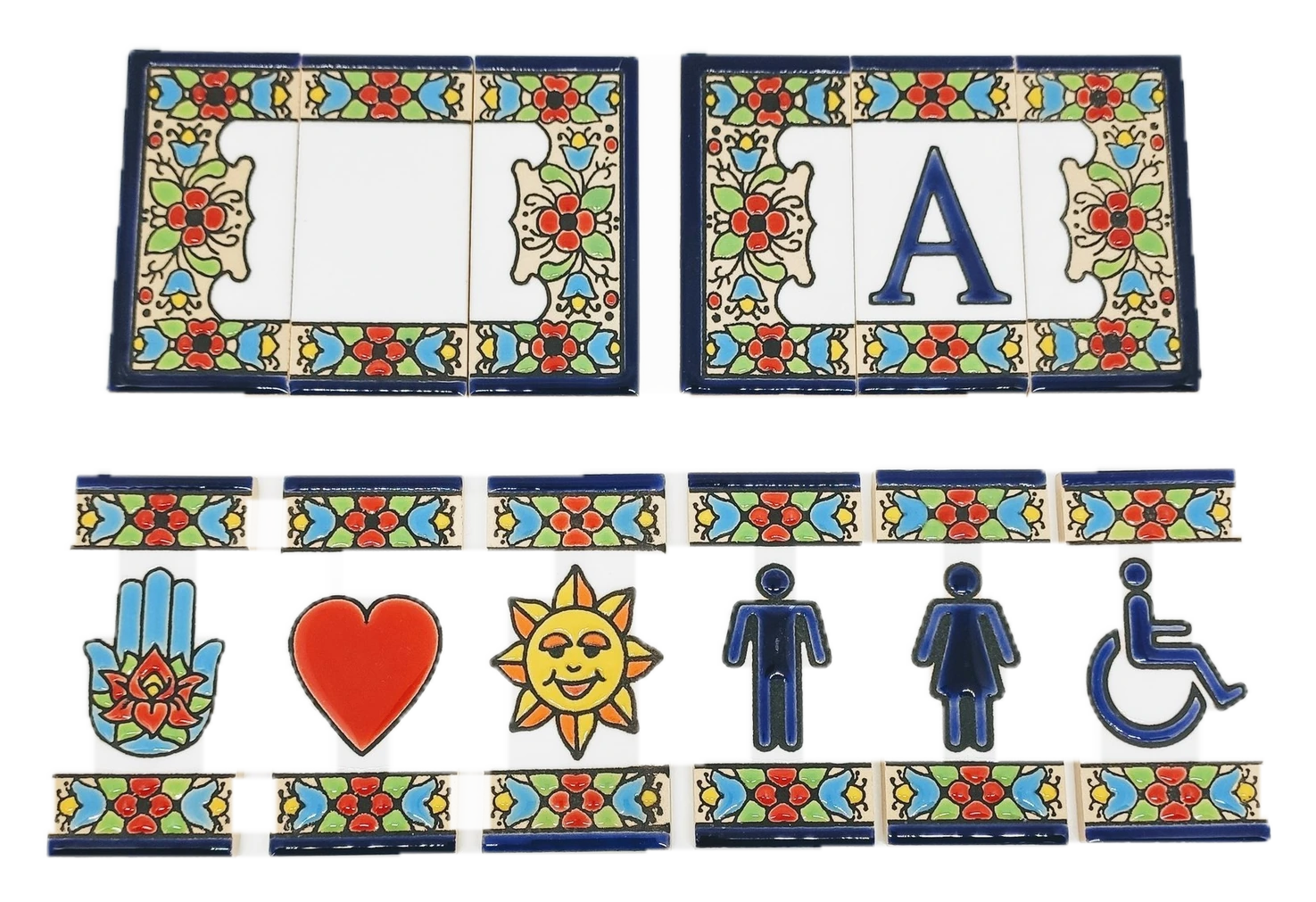 Letras y números Ceralisa, pieza 3