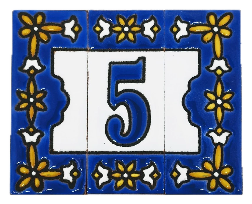 Letras y números Ceralisa, pieza 4